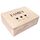 Creative Deco Familie Personalisierte Geschenke mit Namen Holzkiste | Dein Eigener Beliebig Personalisiert Text Individuelle Geschenk | Geschenkkiste Geschenkbox | Für Frauen, Männer und Kinder | Deko