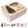 Creative Deco Weihnachtsgeschenke Personalisierte Holzkiste | Personalisiert Wunschtext Weihnachten Geschenke | Dein Eigener Wünsche Text Individuelle Geschenk | Weihnachtsdeko | Für Frauen, Männer