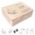 Creative Deco Holzkiste Haustier | 40 x 30 x 14 cm | Erinnerungsbox Personalisiert mit Namen, Wunschtext | Aufbewahrungsbox für Tierspielzeug Fotos