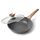 ZUOFENG Antihaft Pfanne Bratpfanne mit Deckel Beschichtet 24cm, Granit Pfannen Nonstick Frying Pan, Beschichtete Pfanne Für Gasherd Induktion