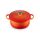Le Creuset Signature Gusseisen-Bräter mit Deckel, Ø 28 cm, Rund, Für alle Herdarten und Induktion geeignet, Volumen: 6,7 l, 6,125 kg, Ofenrot, 21177280902430