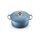 Le Creuset Signature Gusseisen-Bräter mit Deckel, Ø 24 cm, Rund, Für alle Herdarten und Induktion geeignet, Volumen: 4,2 l, 4,305 kg, Chambray, 21177244344441
