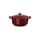 Le Creuset Signature Gusseisen-Bräter mit Deckel, Ø 20 cm, Rund, Für alle Herdarten und Induktion geeignet, Volumen: 2,4 l, 3,092 kg, Garnet, 21177209494441