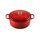 Le Creuset Signature Gusseisen-Bräter mit Deckel, Ø 30 cm, Rund, Für alle Herdarten und Induktion geeignet, Volumen: 8,4 l, 7,165 kg, Kirschrot, 21177300602430