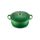 Le Creuset Signature Gusseisen-Bräter mit Deckel, Ø 24 cm, Rund, Für alle Herdarten und Induktion geeignet, Volumen: 4,2 l, 4,305 kg, Bamboo, 21177244082430
