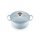 Le Creuset Signature Gusseisen-Bräter mit Deckel, Ø 22 cm, Rund, Für alle Herdarten und Induktion geeignet, Volumen: 3,3 l, 3,932 kg, Coastal Blue, 21177224202430