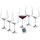 LEONARDO HOME Rotweingläser PUCCINI (6er Set) • Kratzfeste Weingläser (750 ml) • Spülmaschinenfest & Langlebig • Zeitlose Gläser für Rotwein • Modernes Design • Rotwein-Glas Puccini • 069554