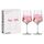 RITZENHOFF 3461001 Aperitifglas 500 ml – 2er Set – Serie Sommersonett Nr. 1, 2 Stück mit Blütenmotiv – Made in Germany
