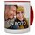 PhotoFancy® - Tasse mit Foto Bedrucken Lassen - Fototasse Personalisieren – Kaffeebecher zum selbst gestalten (Rot)