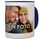 PhotoFancy® - Tasse mit Foto Bedrucken Lassen - Fototasse Personalisieren – Kaffeebecher zum selbst gestalten, 325 ml, (Blau)