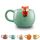 Winkee - Pet Friends Fuchs-Tasse Finn I Super süße Kaffeetasse & Teetasse I Großer Becher- ca. 450 ml