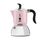 Bialetti Fiammetta Induktions-Kaffeemaschine, 2 Tassen (100 ml), für alle Herdarten geeignet, elegantes Design, rosa, Pinke Farbe