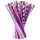 Vicloon 150pcs Strohhalme Trinkhalme Papier Biologisch Abbaubare, Lila Papier Trinkhalme Geeignet für Partys, Hochzeiten und Anlässe, Party Strohhalme, 10 Lilatöne