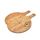 hausleben Pizzateller 33cm holz (2er-3er-4er Set) - Pizzabrett groß mit Griff, Platzteller, Pizzabrett rund, pizza holzbrett, pizza plate, pizza schneiderbrett, Serviceteller