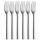 WMF Nuova Kuchengabel Set 6-teilig, 16 cm, Cromargan Edelstahl poliert, glänzend, spülmaschinengeeignet