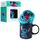 Disney Tasse und Socken Damen Set Stitch Geschenk Set (Marineblau Stitch)