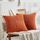 FDTERN 2er Set Karamell Kordsamt Kissenbezug 35x35CM Weich Moderne Dekorative Kissenbezüge Kissenhülle Dekokissenbezug Sofakissen Dekokissen Boho Herbst Deko für Sofa Schlafzimmer Wohnzimmer Balkon