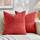 FDTERN 2er Set Rot Kordsamt Kissenbezug 40x40 Weich Dekorative Kissenbezüge Kissenhülle Dekokissenbezug Sofakissen Dekokissen Boho Deko für Sofa Schlafzimmer Wohnzimmer