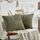FDTERN 2er Set Olivgrün Kordsamt Kissenbezug 35x35CM Weich Moderne Dekorative Kissenbezüge Kissenhülle Dekokissenbezug Sofakissen Dekokissen Boho Deko für Sofa Schlafzimmer Wohnzimmer Balkon