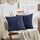FDTERN 2er Set Navy Blau Kordsamt Kissenbezug 30x30CM Weich Moderne Dekorative Kissenbezüge Kissenhülle Dekokissenbezug Sofakissen Dekokissen Boho Deko für Sofa Schlafzimmer Wohnzimmer Balkon
