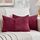 FDTERN 2er Set Weinrot Kissenbezug 35x55 cm Weich Moderne Dekorative Kissenbezüge Kissenhülle Dekokissenbezug Sofakissen Dekokissen Boho Deko für Sofa Schlafzimmer Wohnzimmer Bett