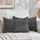 FDTERN 2er Set Dunkelgrau Kordsamt Kissenbezug 30x60CM Weich Moderne Dekorative Kissenbezüge Kissenhülle Dekokissenbezug Sofakissen Dekokissen Boho Deko für Sofa Schlafzimmer Wohnzimmer Balkon