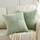 FDTERN 2er Set Salbeigrün Kordsamt Kissenbezug 60x60CM Weich Moderne Dekorative Kissenbezüge Kissenhülle Dekokissenbezug Sofakissen Dekokissen Boho Deko für Sofa Schlafzimmer Wohnzimmer Bett