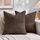 FDTERN 2er Set Dunkelbraun Kordsamt Kissenbezug 60x60CM Weich Moderne Dekorative Kissenbezüge Kissenhülle Dekokissenbezug Sofakissen Dekokissen Boho Deko für Sofa Schlafzimmer Wohnzimmer Bett