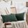 FDTERN 2er Set Dunkelgrün Kordsamt Kissenbezug 40x60 Weich Dekorative Kissenbezüge Kissenhülle Dekokissenbezug Sofakissen Dekokissen Boho Deko für Sofa Schlafzimmer Wohnzimmer