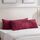 FDTERN 2er Set Weinrot Kissenbezug 40x145 cm Weich Moderne Dekorative Kissenbezüge Kissenhülle Dekokissenbezug Sofakissen Dekokissen Boho Deko für Sofa Schlafzimmer Wohnzimmer Bett