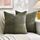 FDTERN 2er Set Olivgrün Kissenbezug 80x80 cm Weich Moderne Dekorative Kissenbezüge Kissenhülle Dekokissenbezug Sofakissen Dekokissen Boho Deko für Sofa Schlafzimmer Wohnzimmer Bett
