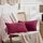FDTERN 2er Set Weinrot Kordsamt Kissenbezug 40x80CM Weich Moderne Dekorative Kissenbezüge Kissenhülle Dekokissenbezug Sofakissen Dekokissen Boho Deko für Sofa Schlafzimmer Wohnzimmer Bett