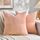 FDTERN 2er Set Lachsrosa Kissenbezug 80x80 cm Weich Moderne Dekorative Kissenbezüge Kissenhülle Dekokissenbezug Sofakissen Dekokissen Boho Deko für Sofa Schlafzimmer Wohnzimmer Bett
