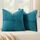 MIULEE 2er Set Kissenbezug 45x45cm See-Blau Kissenhülle Kissenbezüge Sofakissen Dekokissen Boho Couchkissen Kord Dekorative Zierkissenbezug für Sofa