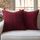 Slozzi 2er Set Kordsamt Kissenbezug WeinRot 40x40 Kissenbezüge Kissenhülle Sofakissen Dekokissenbezug Couchkissen Weich für Sofa Schlafzimmer Wohnzimmer Balkon