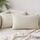 Slozzi 2er Set Kordsamt Kissenbezug Beige 40x60 Kissenbezüge Kissenhülle Sofakissen Dekokissenbezug Couchkissen Weich für Sofa Schlafzimmer Wohnzimmer Balkon