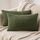 MIULEE Kissenbezüge Kordsamt Kissenbezug Zierkissenbezug Dekokissen Sofakissen Kord 2er Set Kissenhülle Dekorative Zierkissenbezüge Kissen für Sofa Couch Zuhause Wohnzimmer 40x60 cm helles Olivgrün