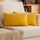 EMEMA Kissenbezug 30x50 cm Herbst Kordsamt Kissenbezüge Dekokissen Sofakissen Cord Kissenhülle Zierkissenbezug Kord Dekorative Weiche für Sofa Wohnzimmer Schlafzimmer 2er Set Strohgelb