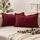MIULEE 2er Set Kordsamt Kissenbezüge Samtkissen Weich Dekokissen Dekorativ Kissenbezug Modern Kissenhülle Sofakissen Zierkissen Couchkissen für Wohnzimmer Schlafzimmer Burgund 40x60 cm