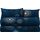 Erwin Müller Bettwäsche, Bettgarnitur Sparpaket 4-TLG. Flanell - Mandala - mollig warm, temperaturregulierend, mit praktischem Reißverschluss - dunkelblau Größe 40x80 cm / 155x220 cm