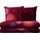 Erwin Müller Bettwäsche, Bettgarnitur Sparpaket 4-TLG. Flanell - Mandala - mollig warm, temperaturregulierend, mit praktischem Reißverschluss - Bordeaux Größe 80x80 cm / 155x220 cm