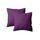 Amolavet Kissenbezug 80x80 Lila 2er Set Kopfkissenbezug 80x80 mit Hotelverschluss aus Gebürstetem Mikrofaser