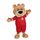 NICI Kuscheltier FC BAYERN MÜNCHEN Bär Berni 35 cm – Stofftier aus weichem Plüsch, Fußball Fanartikel zum Kuscheln und Spielen, für Kinder & Erwachsene, 49074, tolle Geschenkidee, braun