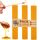 DECEVI Bienenwachskerzen Honigwabe – 8 Stück – 100% Natürliches spanisches Bienenwachs – Handgefertigt & Ohne Paraffin – Nachhaltige Kerzen für Zuhause (3 Stück, 20 cm x 3,5 cm)