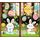 TOARTI Oster Fensteraufkleber Selbstklebend Oster Fenstersticker Osterhasen Fensterdekoration mit Eiern Sonne Blumen Abnehmbare Aufkleber für Fenster Spiegel Glas Tür Wohnzimmer Küche Party
