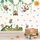 TOARTI Wandtattoo Dschungel Tiere Reben Wandaufkleber Affen Krokodil Safari Tiere Wandsticker Kinderzimmer Babyzimmer Schlafzimmer Wanddeko