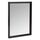 Amazon Basics Rechteckiger Wandspiegel Wandmontage, 40.6 x 50.8 cm, spitzer Rand, Schwarz