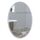 Neue Design Mood® Premium Oval Bathroom Mirror, Wall Mounted Bevelled Frameless Mirrors, Hangs Both Ways, Toilet Bedroom Hallway, (50cm x 40cm)