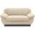 DOMO. collection Panama 2 Sitzer, Sofa, 2er Couch, Garnitur, 3-2-1, beige, 159 cm