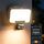 OREiN Smart LED Strahler mit Bewegungsmelder 28W/3000lm, CCT Außenleuchte 2700/4000/6500K, Gruppensteuerung & Zeitplan, verbesserte Montage, IP65 Intelligente Wandlampe für Hof/Haustür, Schwarz